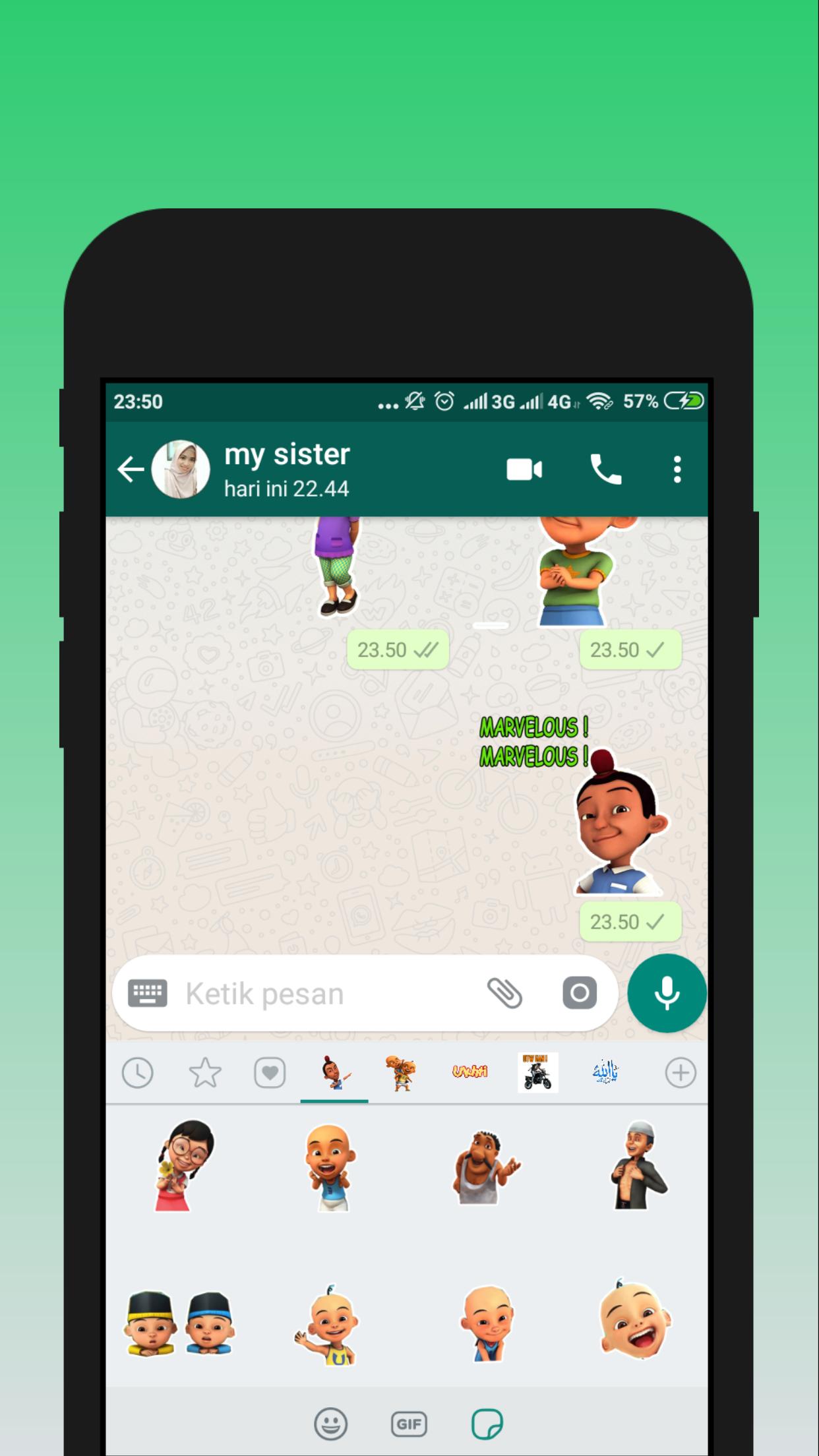 Upin Wastickerapp Sticker For Whatsapp For Android Apk Download