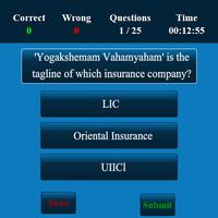 Insurance MCQ Screenshot 1
