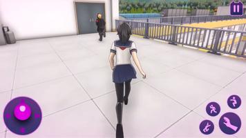 Sakura Japanese High School 3D syot layar 3