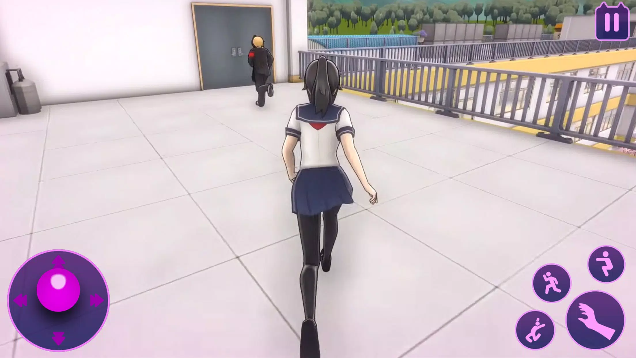 jogo de anime sakura para meninas do ensino médio - yandere jogo de  simulador de vida escolar japonesa