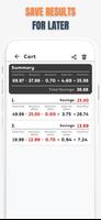 برنامه‌نما Percent Off Shoping Calculator عکس از صفحه