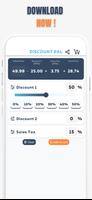 برنامه‌نما Percent Off Shoping Calculator عکس از صفحه