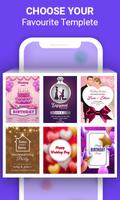 Invitation Card Maker Plakat