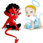 Angel or Devil run icon
