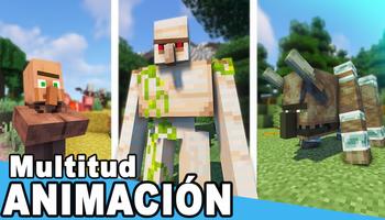 Mods turbas Animaciones a MCPE Poster