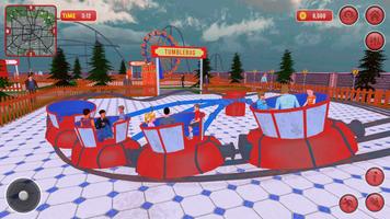 Theme Park RollerCoaster Sim capture d'écran 2