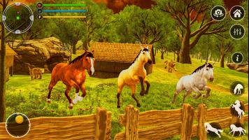 Jeu Chevaux Sauvages 3D capture d'écran 2