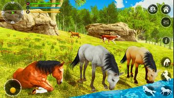 Jeu Chevaux Sauvages 3D capture d'écran 1