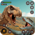 Wild Jurassic Dinosaur Game icône