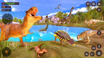 Wild Jurassic Dinosaur Game Affiche