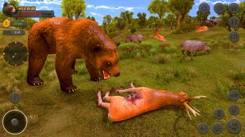 Wild Bear Simulator 3D Hunting स्क्रीनशॉट 3