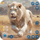 Simulador de leão selvagens ícone