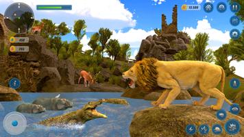 Simulador de leão selvagens imagem de tela 1