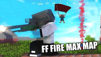 Map FF Fire Max for MCPE постер
