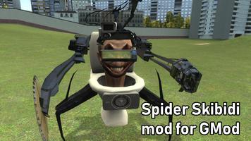 Spider Skibidi Mod GMOD постер