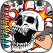 آیکون‌ Skull Coloring Pages