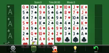 FreeCell Solitaire: Card Games