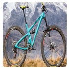 Foto van het beste model voor een mountainbike-icoon