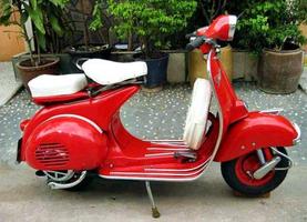 Cool Vespa Motorcycle Collecti poster