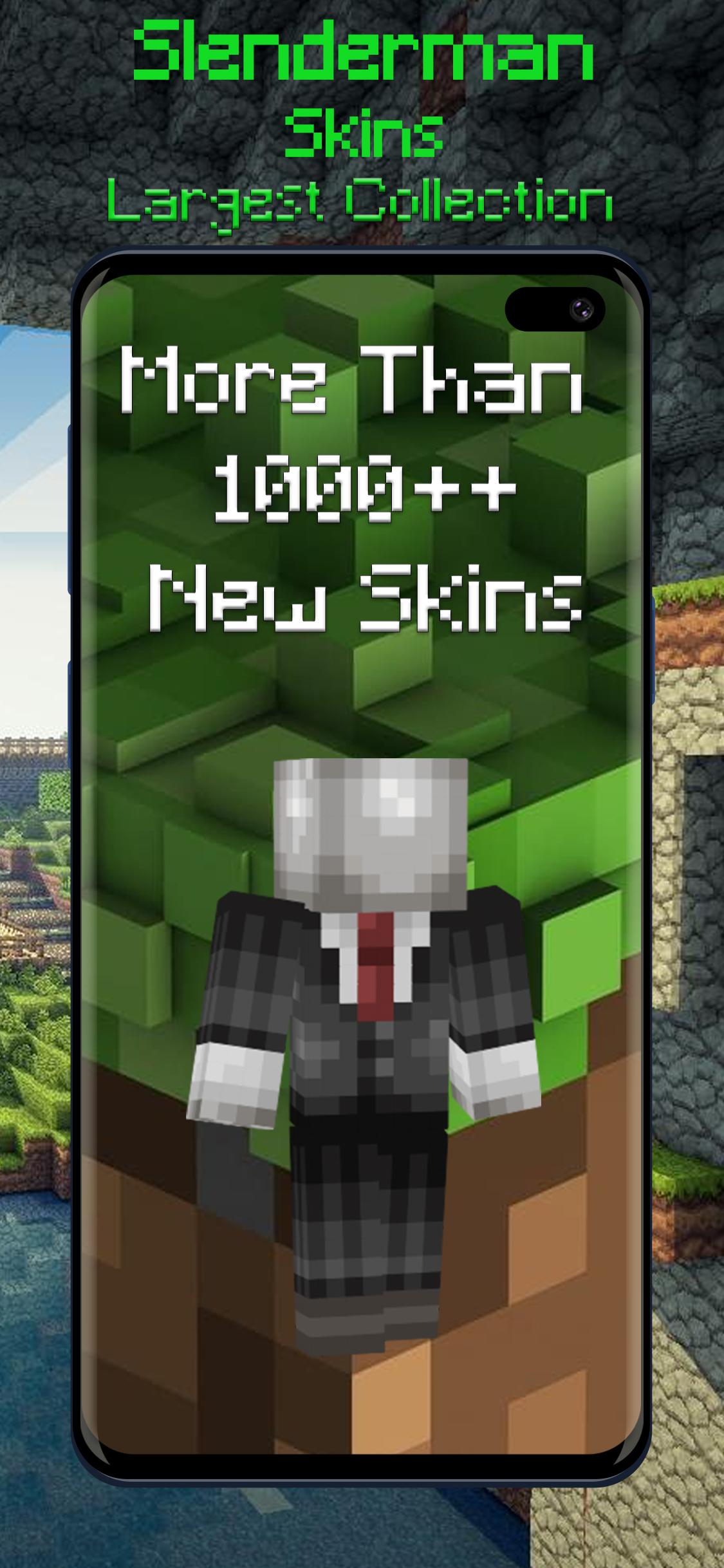 roblox slender Minecraft Skin