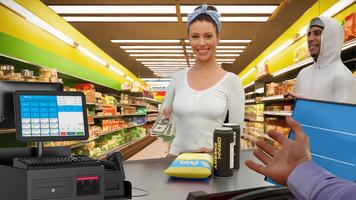 Supermarket Grocery Games 3D syot layar 1