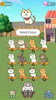 Word Cat Evolution - Click and Idle Merge Cats Affiche