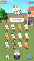 Word Cat Evolution - Click and Idle Merge Cats capture d'écran 1