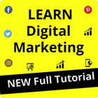 Learn Digital Marketing Offlin Zeichen