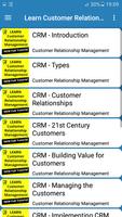 Learn Customer Relationship Ma Poster