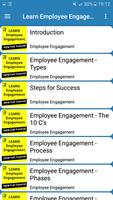 Learn Employee Engagement poster