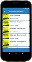 Learn Hibernate Offline poster
