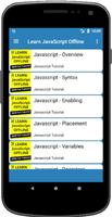 Learn JavaScript Offline โปสเตอร์