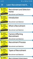 Learn Recruitment And Selectio poster