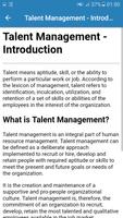 Learn Talent Management screenshot 1