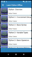 Learn Python 3 Offline ポスター