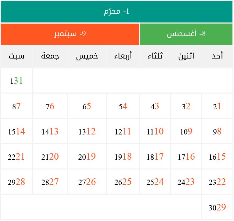 تاريخ البوم هجري | ✓tv.twcc.com : تاريخ اليوم هجري