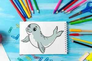 Comment dessiner des animaux marins capture d'écran 2