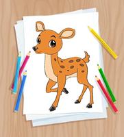 Hoe schattige dieren te tekene-poster