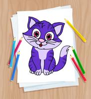 How To Draw Cats پوسٹر