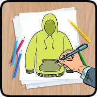 How To Draw Clothes And Hats poster