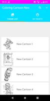 Coloring Cartoon New الملصق