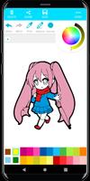 Coloring Chibi Cute ภาพหน้าจอ 2