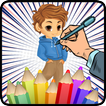 Coloring Chibi Oppa