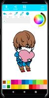 برنامه‌نما Coloring Chibi Oppa عکس از صفحه