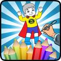 Coloring Chibi Superhero