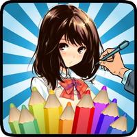 Mewarna Manga Anime Cute penulis hantaran