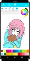 Coloriage Manga Anime Mignonne capture d'écran 2