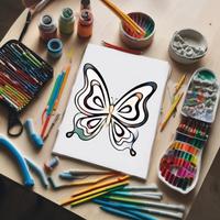 Coloring Butterflys screenshot 1