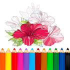 Coloring Flower أيقونة