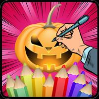 Kolorowanka Halloween plakat